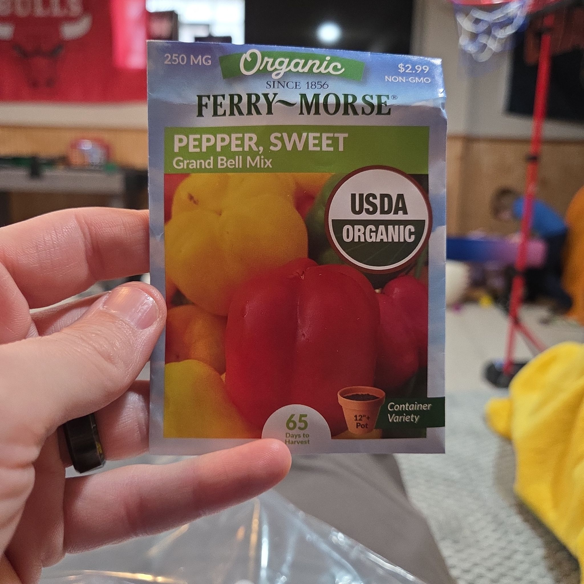 Photo of the plant species Sweet Bell Blend Sweet Pepper by @TrustingCapeivy named Penelope on Greg, the plant care app