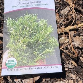 Photo of the plant species Summer savory by @RootandRitual named Savory on Greg, the plant care app