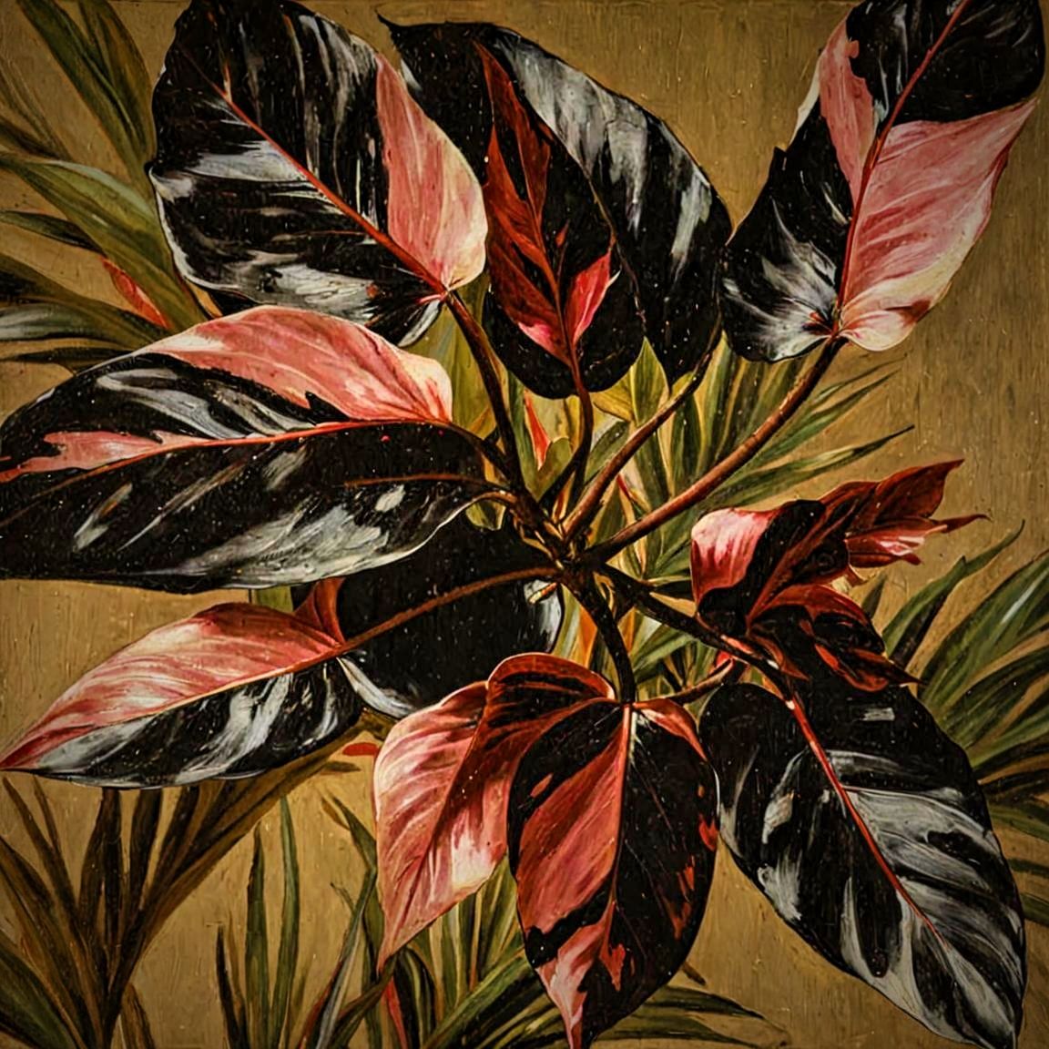 Photo of the plant species Philodendron 'Black Cherry' by @JenobiBLU named Cherr on Greg, the plant care app