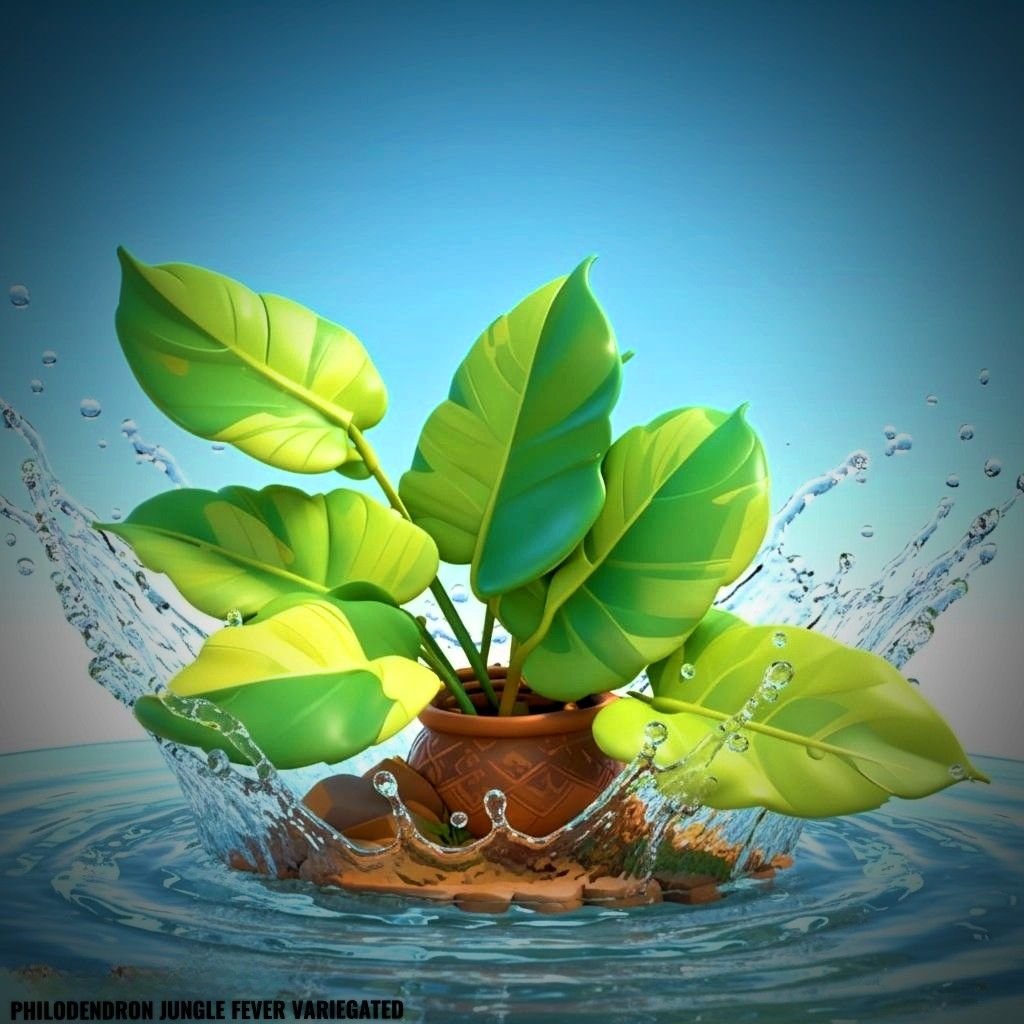Photo of the plant species Jungle Fever Philodendron by @JenobiBLU named Forrest on Greg, the plant care app