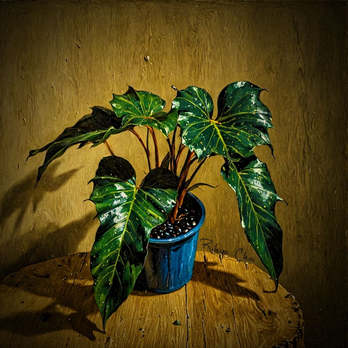 Photo of the plant species Philodendron Mottled Dragon by @JenobiBLU named Toothless on Greg, the plant care app