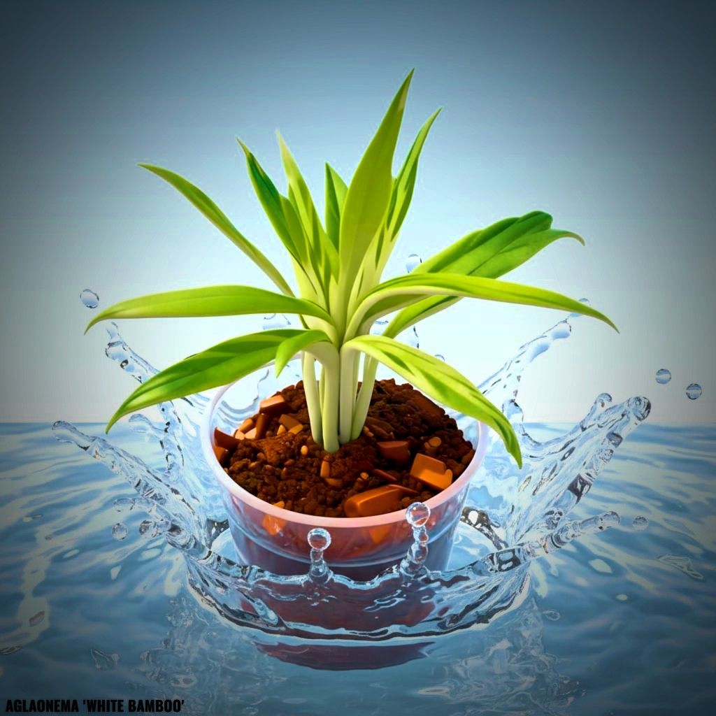 Photo of the plant species Chinese Evergreen Bai Kaw by @JenobiBLU named Astrid on Greg, the plant care app