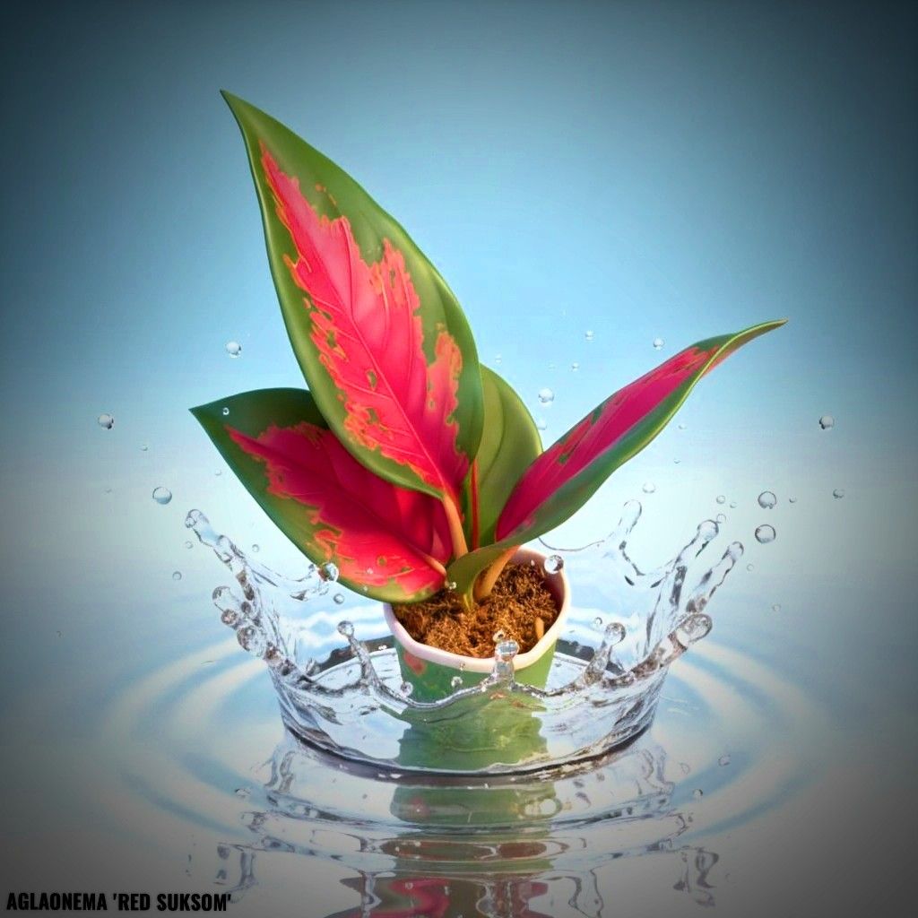Photo of the plant species Suksom Jaipong Aglaonema by @JenobiBLU named Marrakesh on Greg, the plant care app