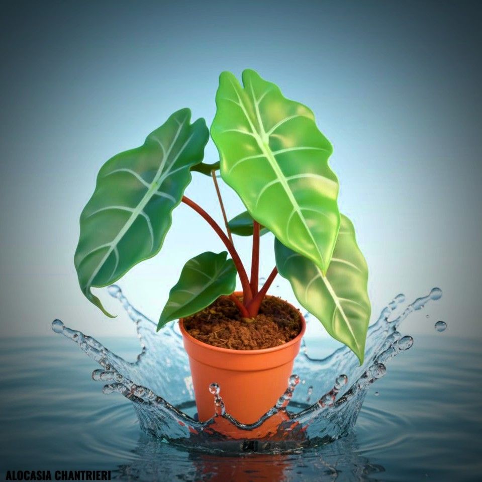 Photo of the plant species Alocasia by @JenobiBLU named Channie on Greg, the plant care app