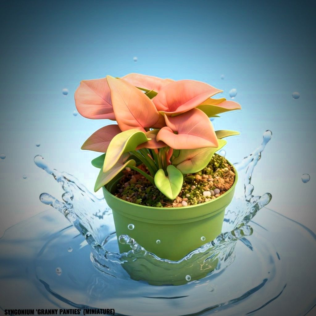 Photo of the plant species Syngonium by @JenobiBLU named Meemaw ['Granny Panties'] on Greg, the plant care app