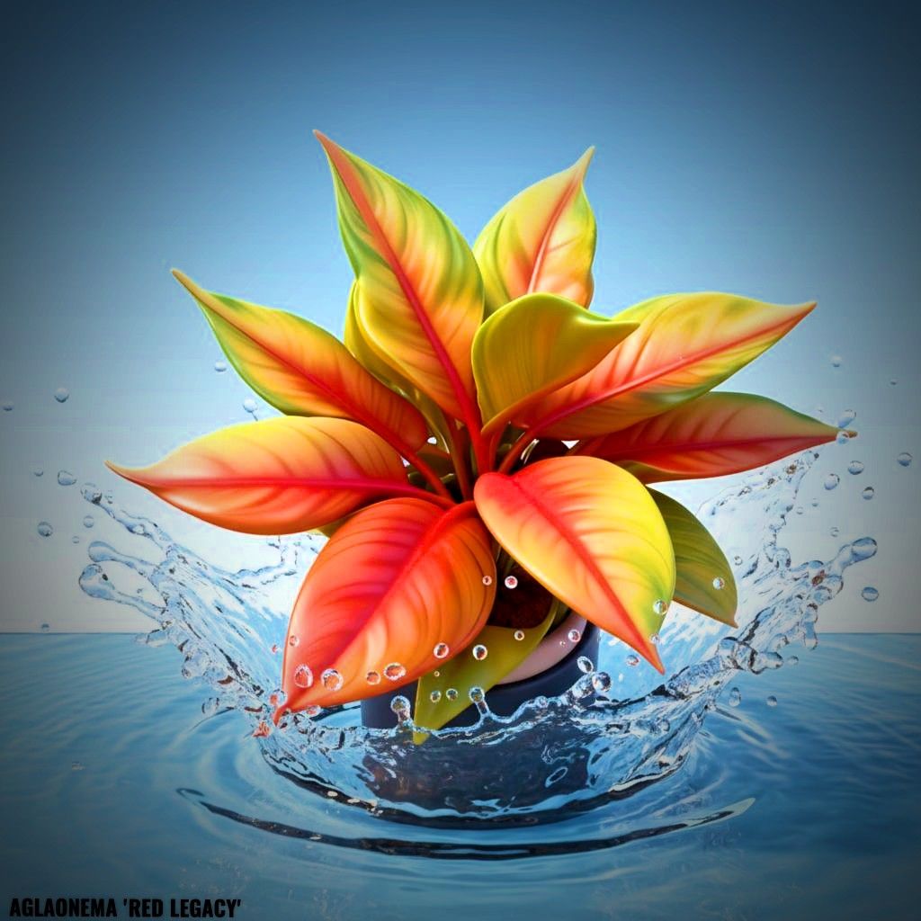 Photo of the plant species Aglaonema 'Red Legacy' by @JenobiBLU named Louboutin on Greg, the plant care app