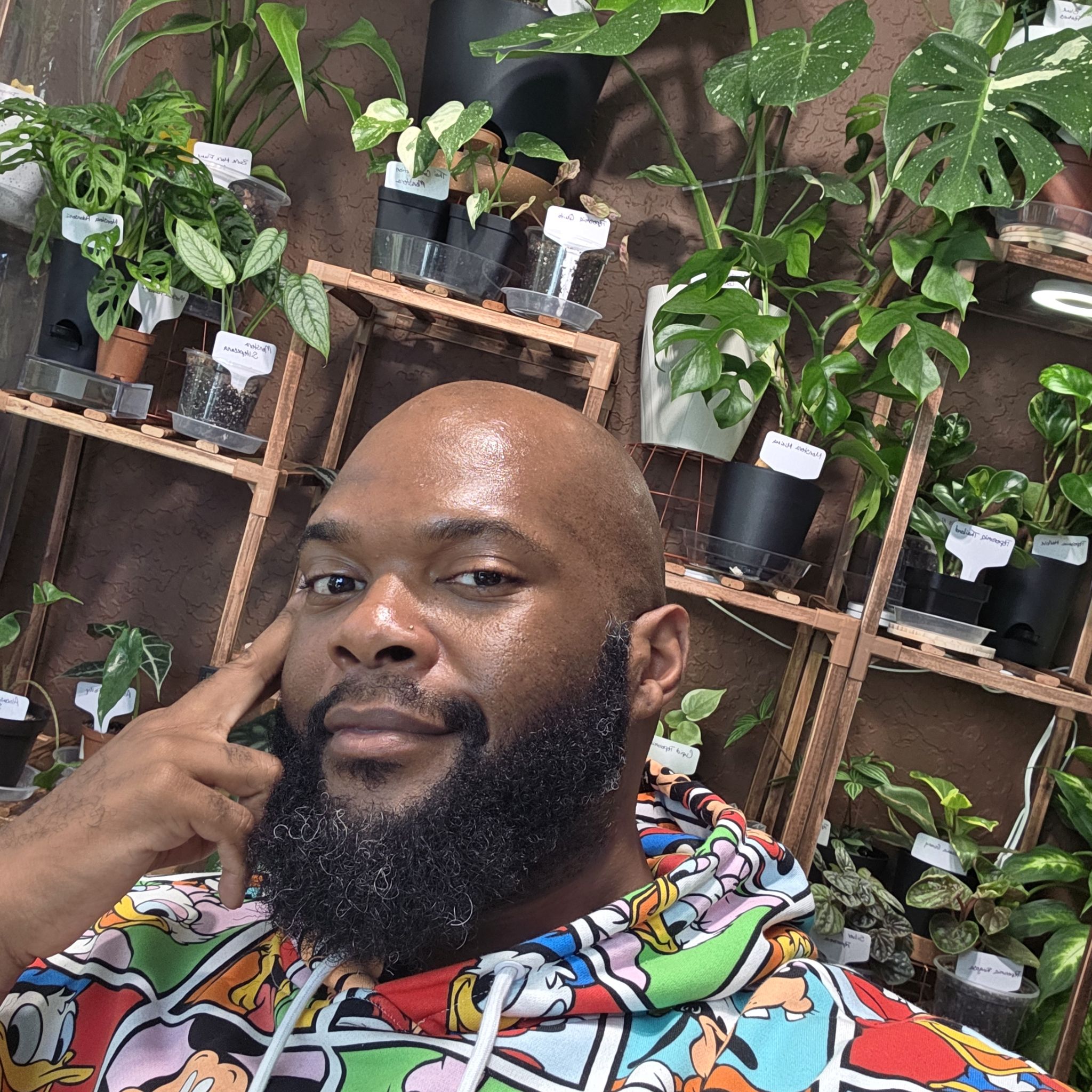 Avatar for @DerrickRashid on Greg, the plant care app